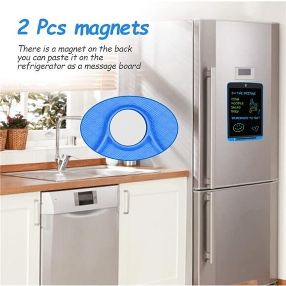 LCD Writing Tablet 12 Inch Toddler Doodle Board, Colorful Drawing Tablet - Picture 6 of 6